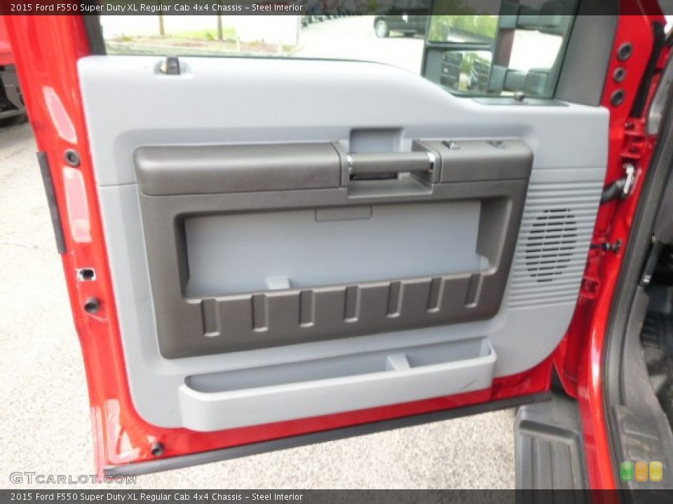 Steel Interior Door Panel for the 2015 Ford F550 Super Duty XL Regular Cab 4x4 Chassis #93756090