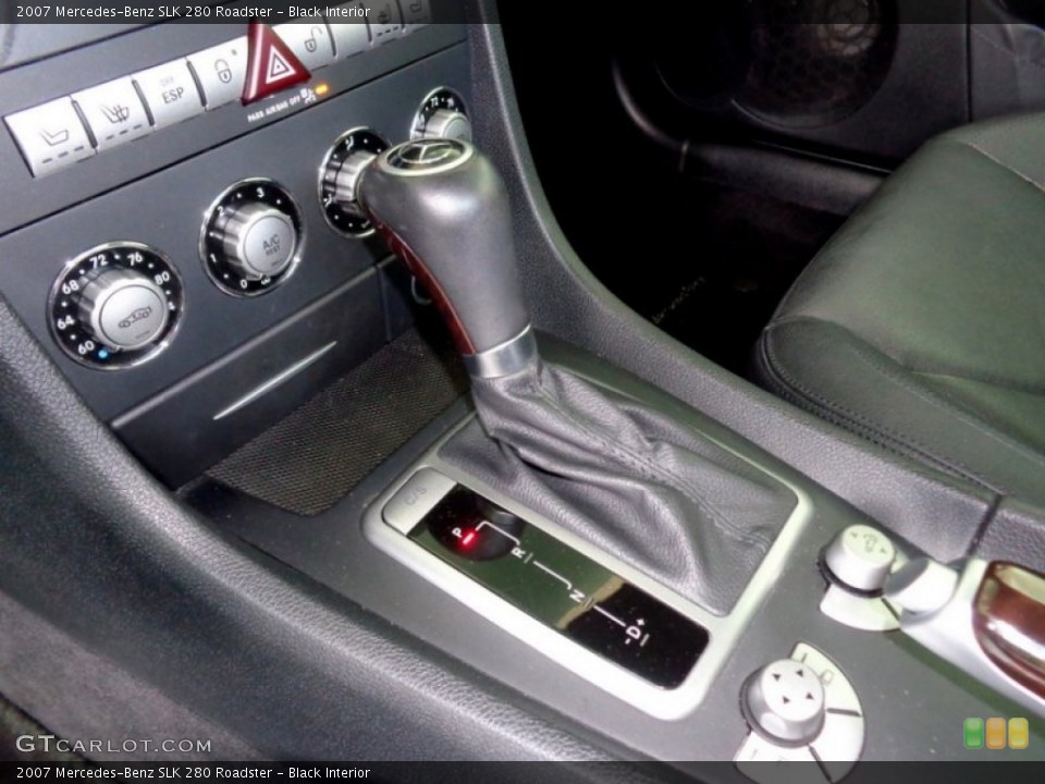 Black Interior Transmission for the 2007 Mercedes-Benz SLK 280 Roadster #93756521