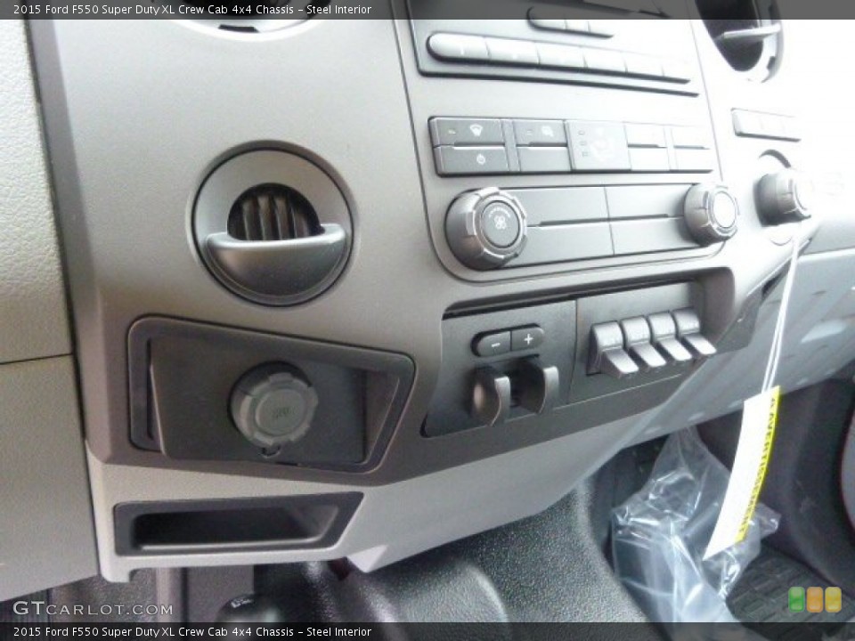 Steel Interior Controls for the 2015 Ford F550 Super Duty XL Crew Cab 4x4 Chassis #93757532