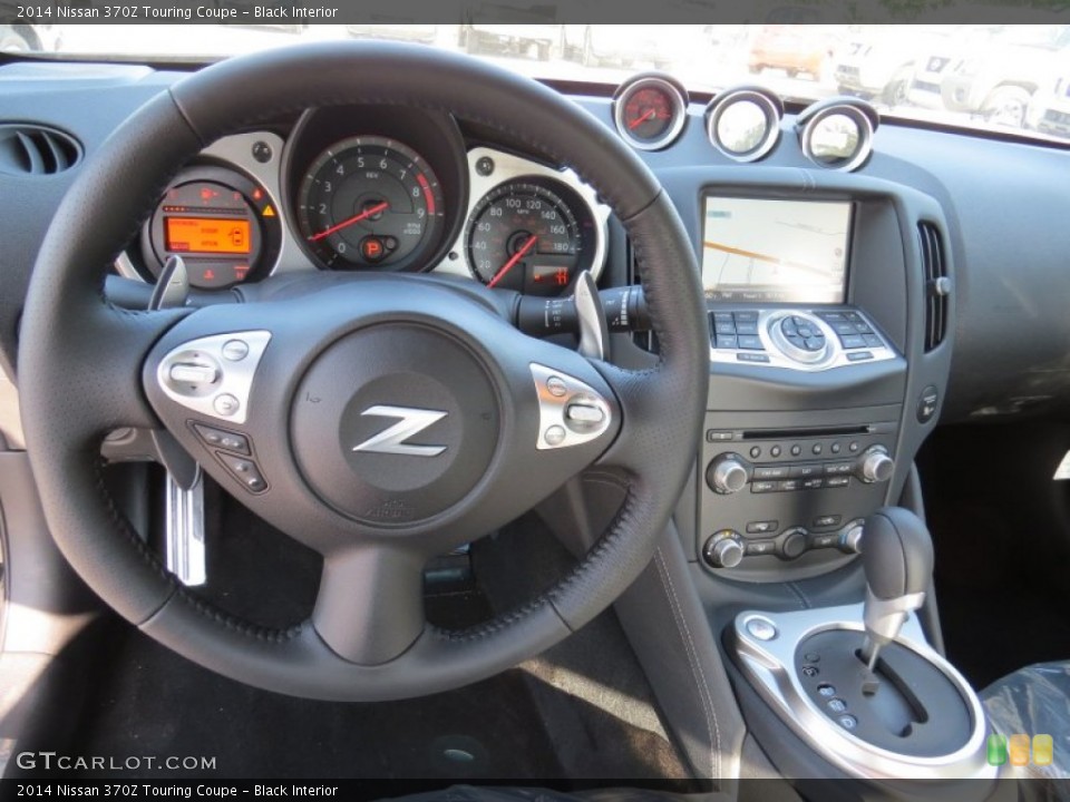 Black Interior Dashboard for the 2014 Nissan 370Z Touring Coupe #93757556