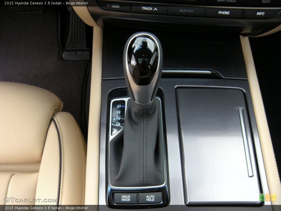 Beige Interior Transmission for the 2015 Hyundai Genesis 3.8 Sedan #93758639