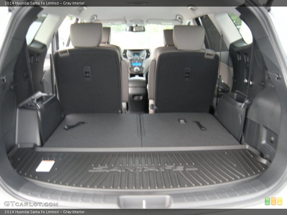 Gray Interior Trunk for the 2014 Hyundai Santa Fe Limited #93761506