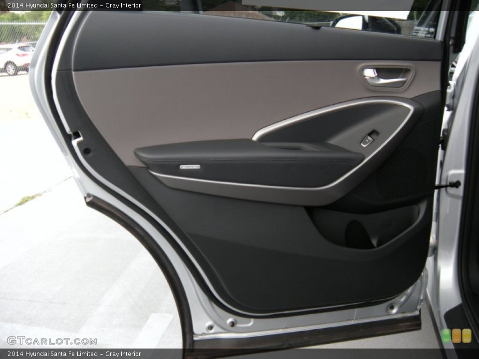 Gray Interior Door Panel for the 2014 Hyundai Santa Fe Limited #93761554