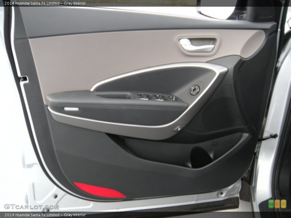 Gray Interior Door Panel for the 2014 Hyundai Santa Fe Limited #93761609