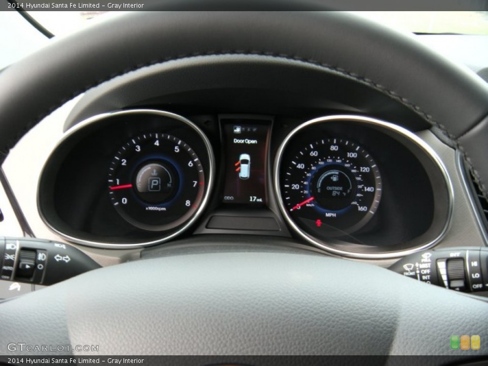 Gray Interior Gauges for the 2014 Hyundai Santa Fe Limited #93761888