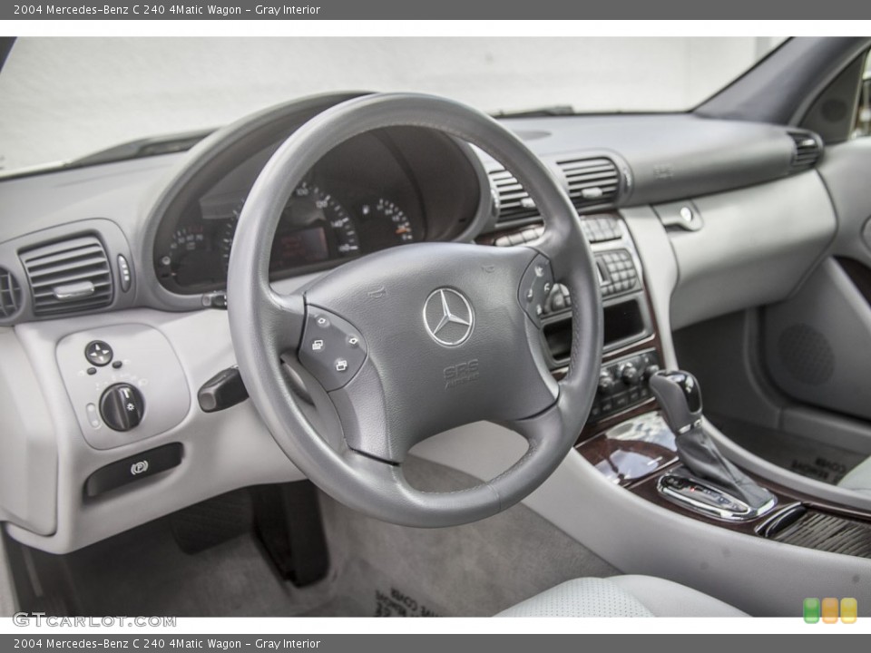Gray Interior Dashboard for the 2004 Mercedes-Benz C 240 4Matic Wagon #93767480