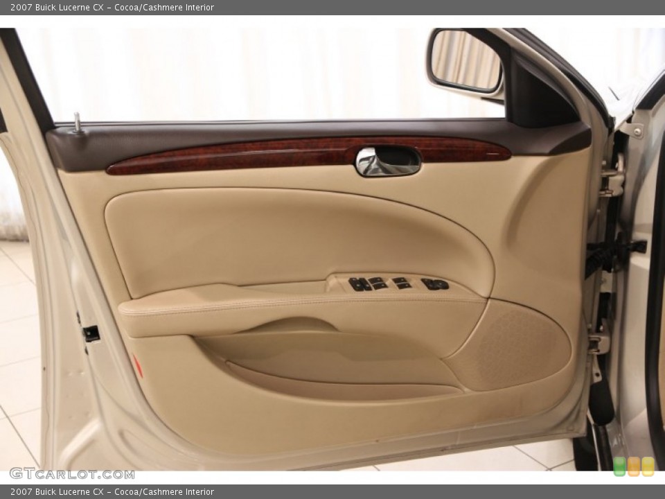 Cocoa/Cashmere Interior Door Panel for the 2007 Buick Lucerne CX #93767624