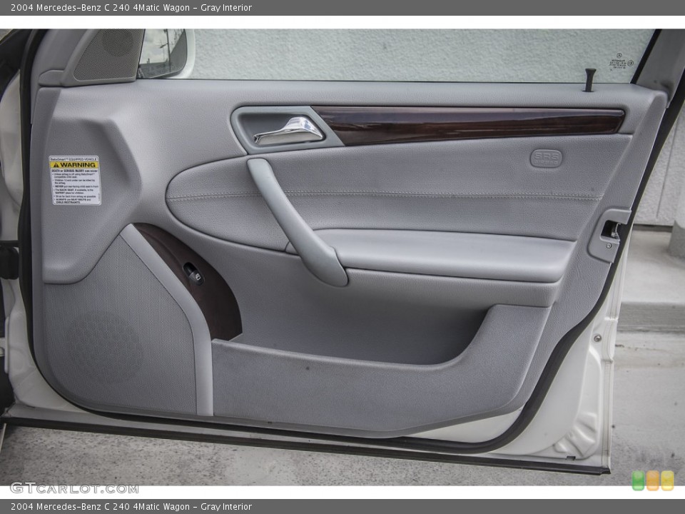 Gray Interior Door Panel for the 2004 Mercedes-Benz C 240 4Matic Wagon #93767663