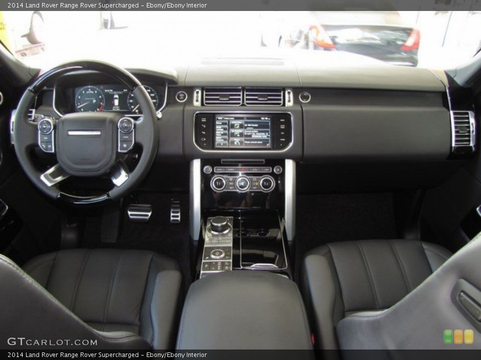 Ebony/Ebony Interior Dashboard for the 2014 Land Rover Range Rover Supercharged #93769253