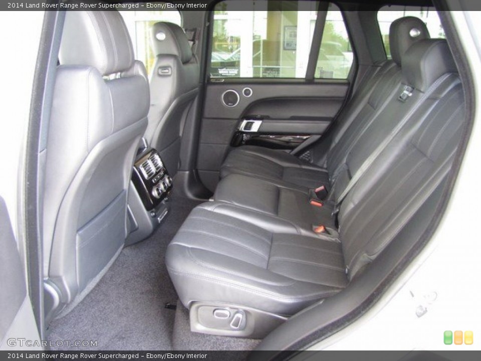 Ebony/Ebony Interior Rear Seat for the 2014 Land Rover Range Rover Supercharged #93769274