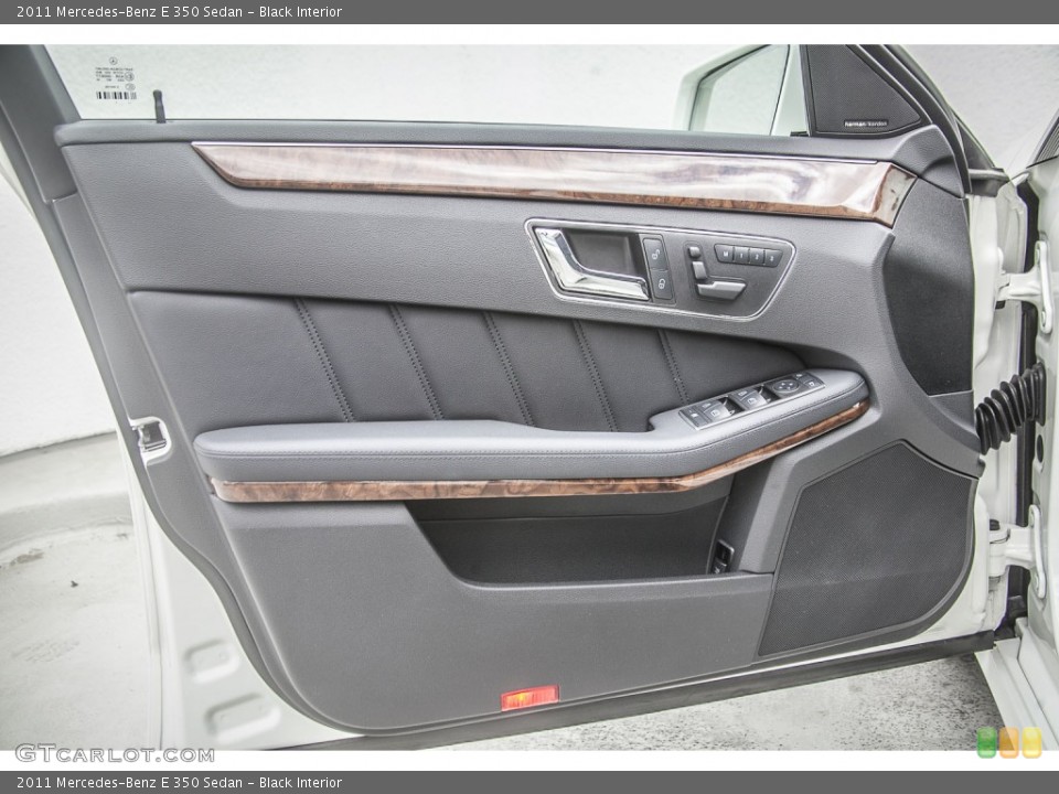 Black Interior Door Panel for the 2011 Mercedes-Benz E 350 Sedan #93769289