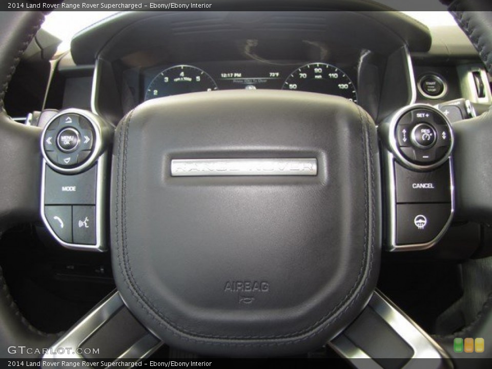 Ebony/Ebony Interior Steering Wheel for the 2014 Land Rover Range Rover Supercharged #93769472