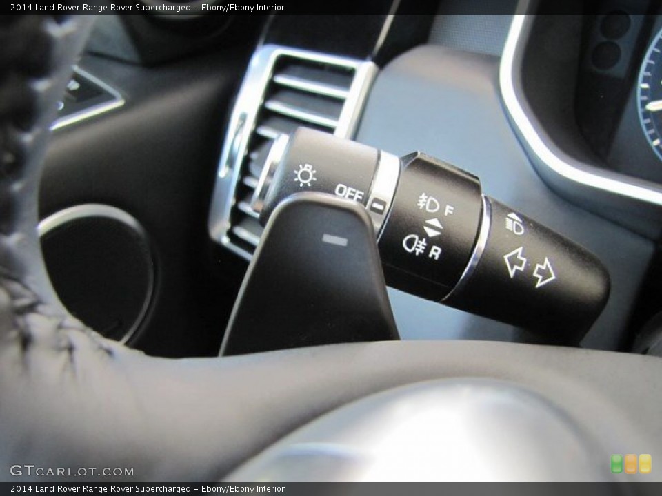 Ebony/Ebony Interior Controls for the 2014 Land Rover Range Rover Supercharged #93769490