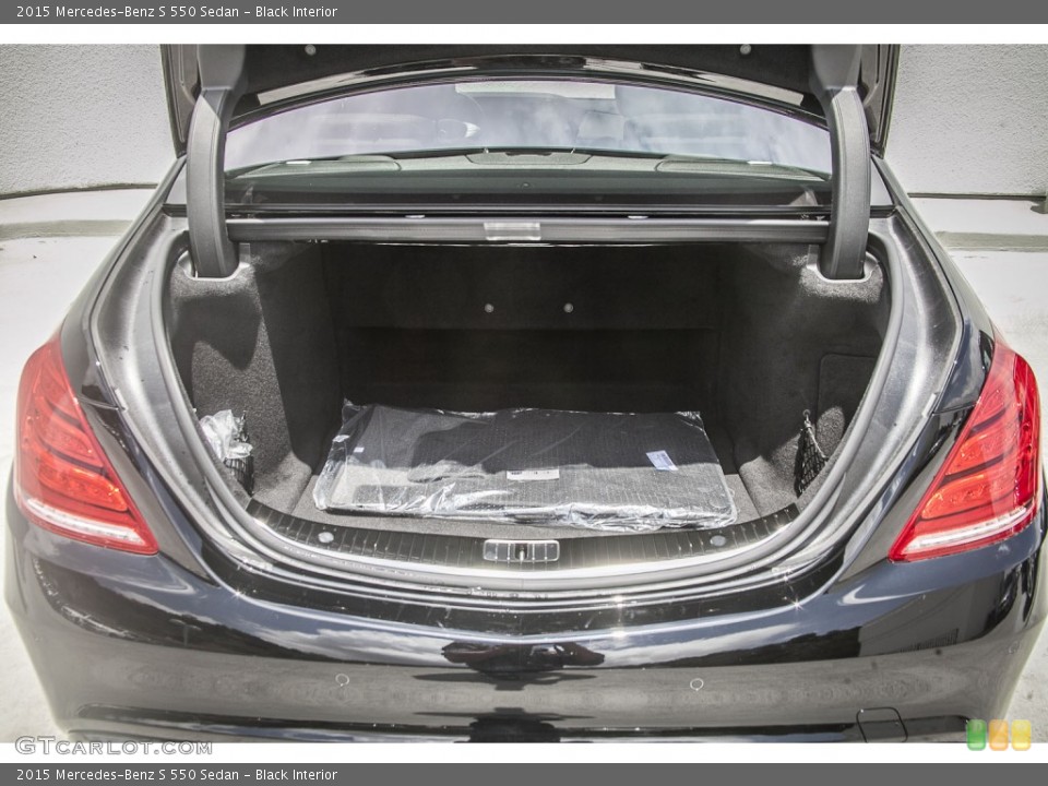 Black Interior Trunk for the 2015 Mercedes-Benz S 550 Sedan #93769769