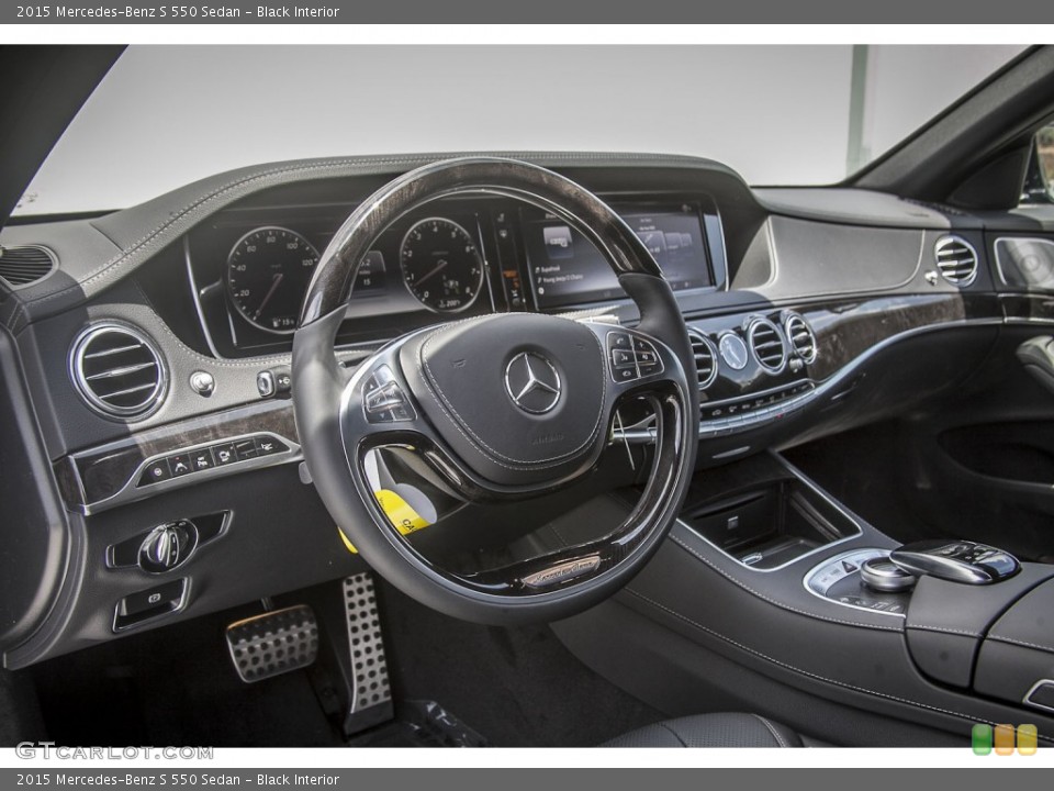 Black Interior Photo for the 2015 Mercedes-Benz S 550 Sedan #93769799