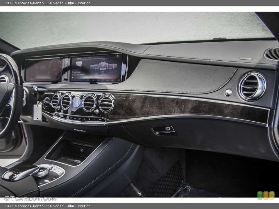 Black Interior Dashboard for the 2015 Mercedes-Benz S 550 Sedan #93769880