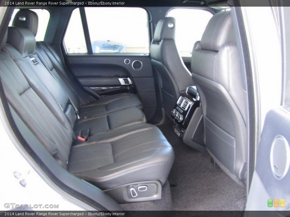 Ebony/Ebony Interior Rear Seat for the 2014 Land Rover Range Rover Supercharged #93769889
