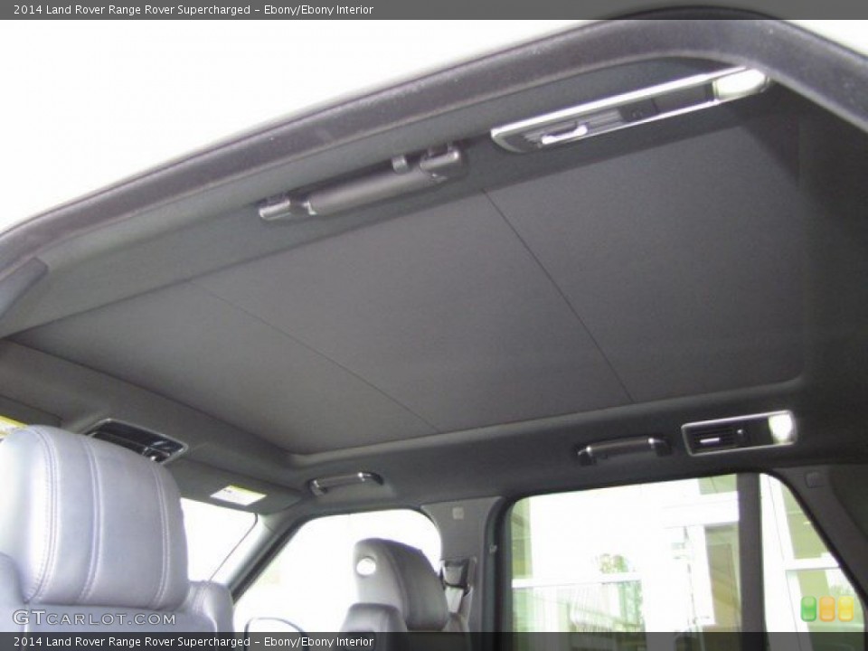 Ebony/Ebony Interior Sunroof for the 2014 Land Rover Range Rover Supercharged #93770102