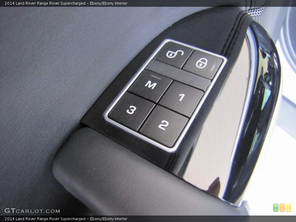 Ebony/Ebony Interior Controls for the 2014 Land Rover Range Rover Supercharged #93770294