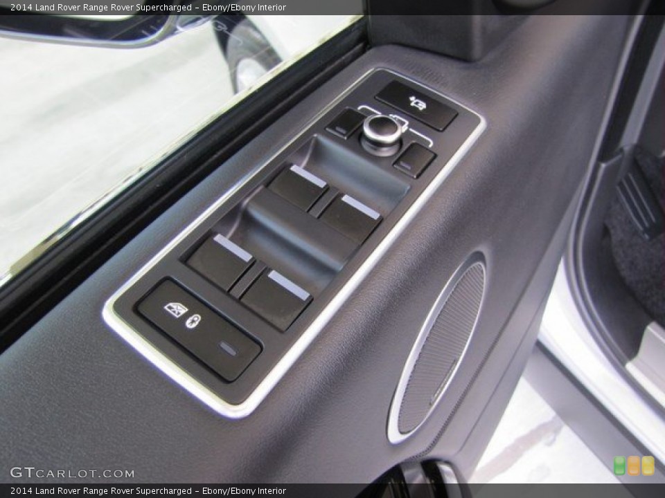 Ebony/Ebony Interior Controls for the 2014 Land Rover Range Rover Supercharged #93770306