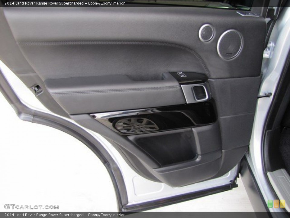 Ebony/Ebony Interior Door Panel for the 2014 Land Rover Range Rover Supercharged #93770327
