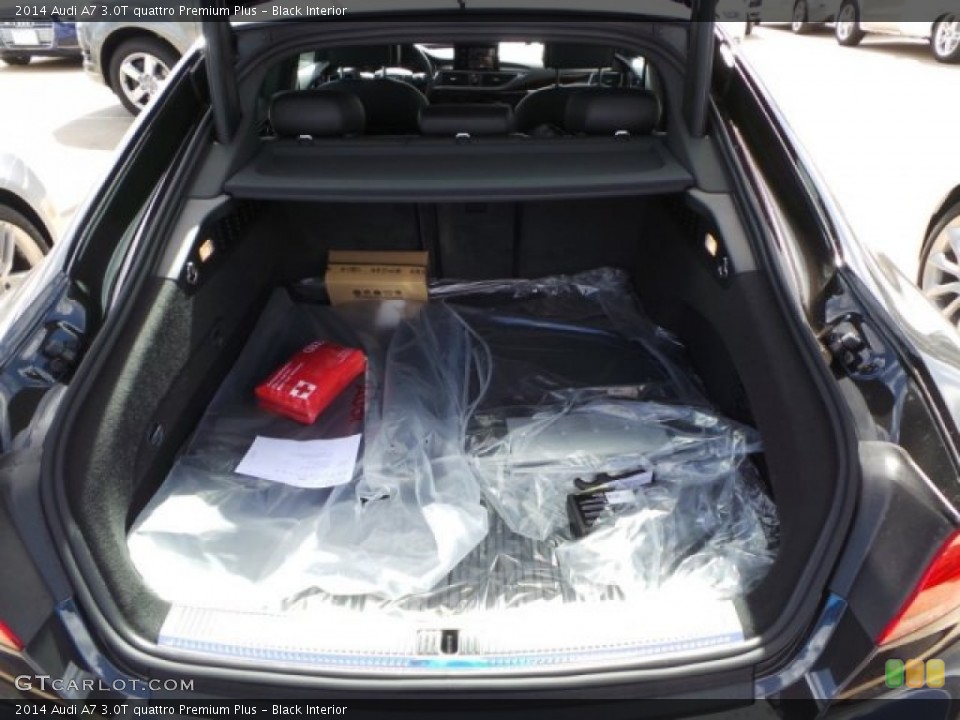 Black Interior Trunk for the 2014 Audi A7 3.0T quattro Premium Plus #93772322