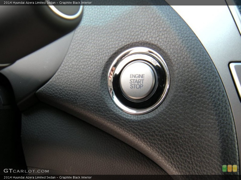 Graphite Black Interior Controls for the 2014 Hyundai Azera Limited Sedan #93772382