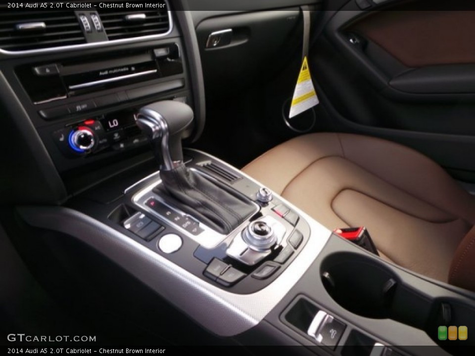 Chestnut Brown Interior Transmission for the 2014 Audi A5 2.0T Cabriolet #93772871