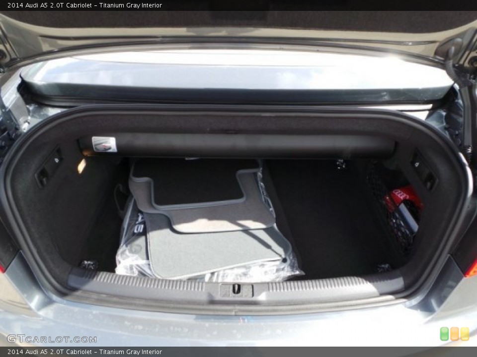Titanium Gray Interior Trunk for the 2014 Audi A5 2.0T Cabriolet #93773894