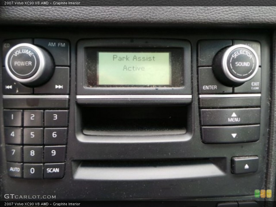 Graphite Interior Controls for the 2007 Volvo XC90 V8 AWD #93775472