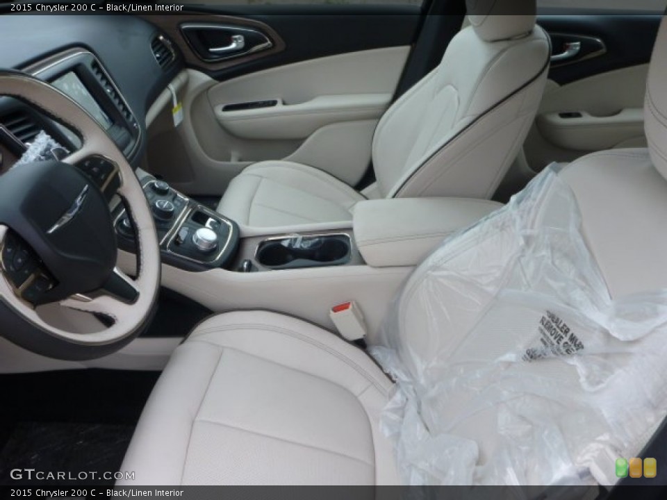 Black/Linen Interior Photo for the 2015 Chrysler 200 C #93783834