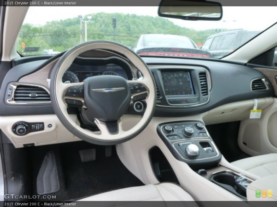 Black/Linen Interior Prime Interior for the 2015 Chrysler 200 C #93783869