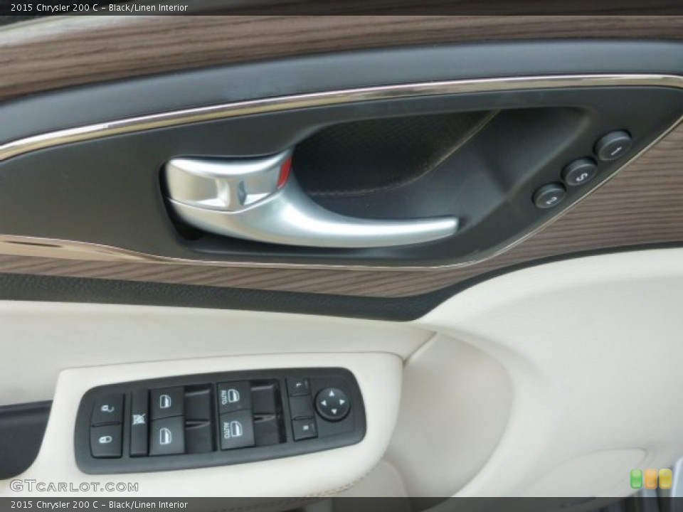 Black/Linen Interior Controls for the 2015 Chrysler 200 C #93783881