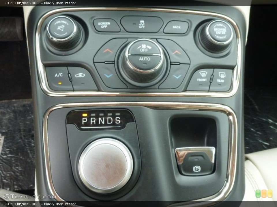 Black/Linen Interior Controls for the 2015 Chrysler 200 C #93783974