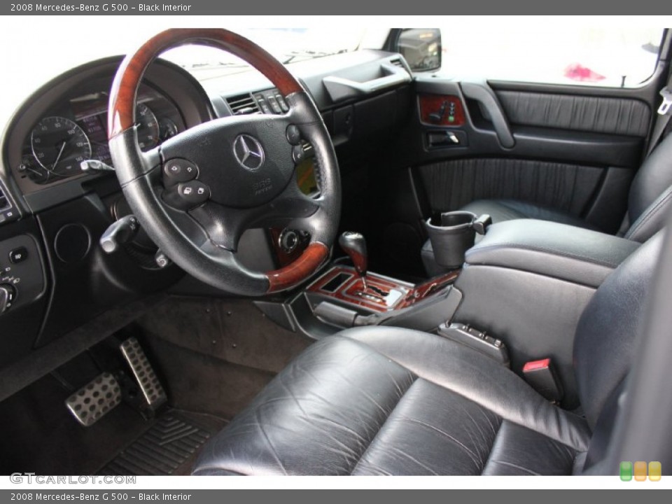 Black Interior Photo for the 2008 Mercedes-Benz G 500 #93784772