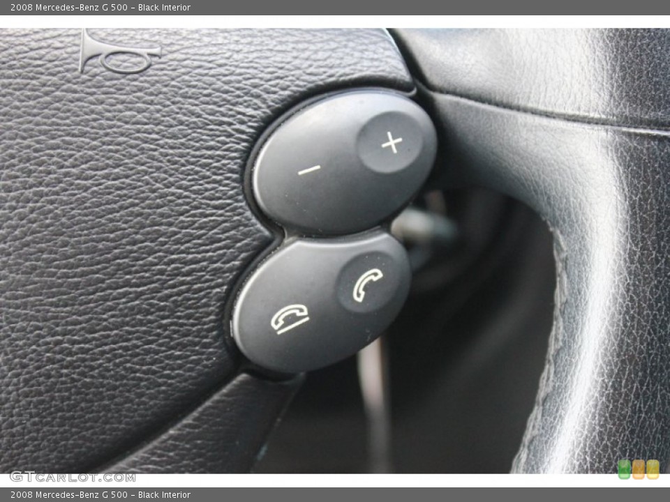 Black Interior Controls for the 2008 Mercedes-Benz G 500 #93785003