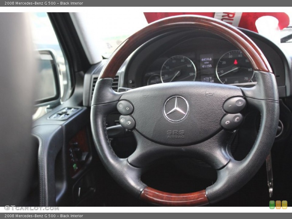Black Interior Steering Wheel for the 2008 Mercedes-Benz G 500 #93785120