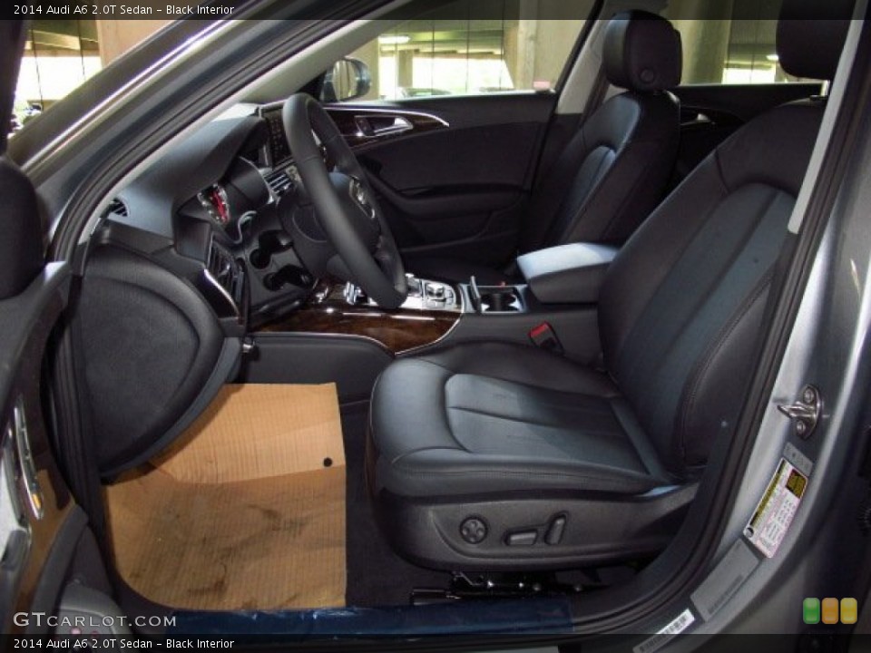 Black Interior Front Seat for the 2014 Audi A6 2.0T Sedan #93786148