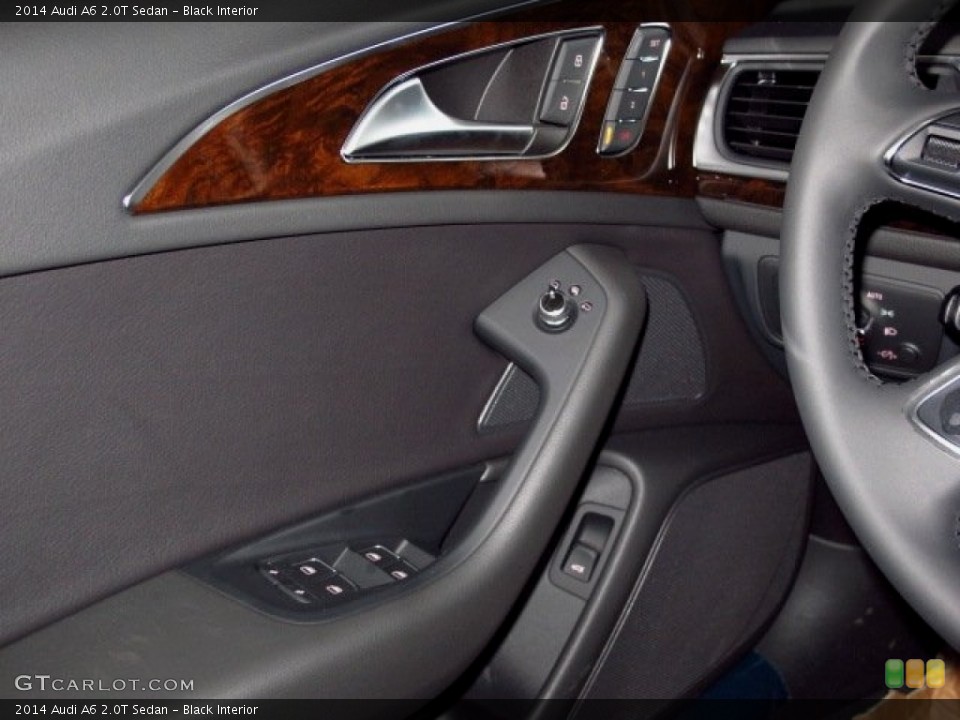 Black Interior Controls for the 2014 Audi A6 2.0T Sedan #93786227
