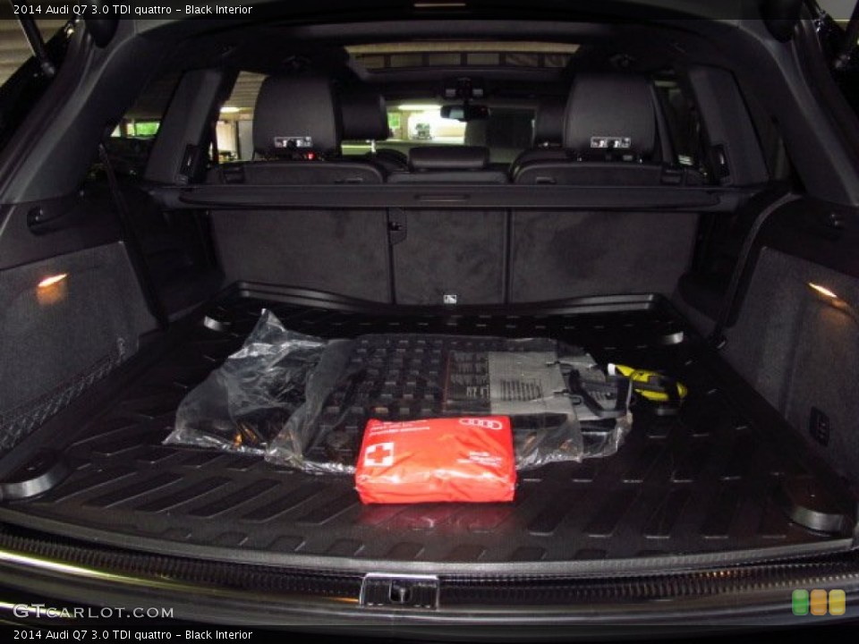 Black Interior Trunk for the 2014 Audi Q7 3.0 TDI quattro #93788441