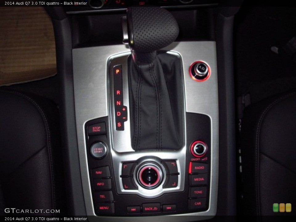 Black Interior Transmission for the 2014 Audi Q7 3.0 TDI quattro #93788591