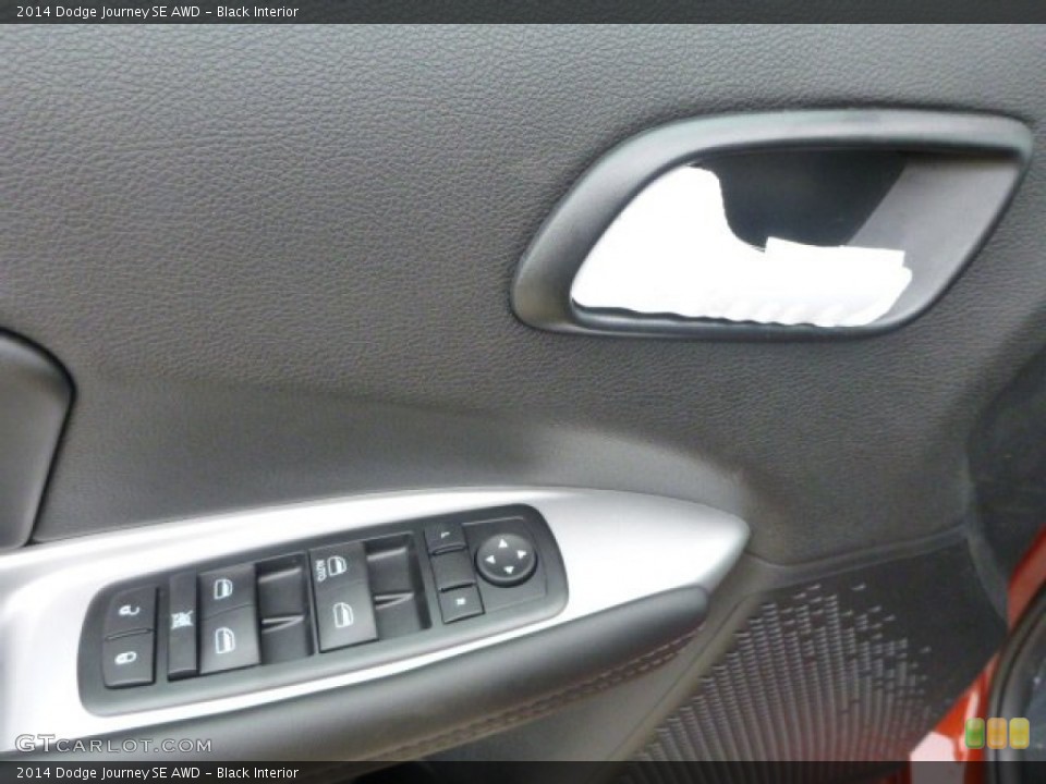 Black Interior Controls for the 2014 Dodge Journey SE AWD #93789692