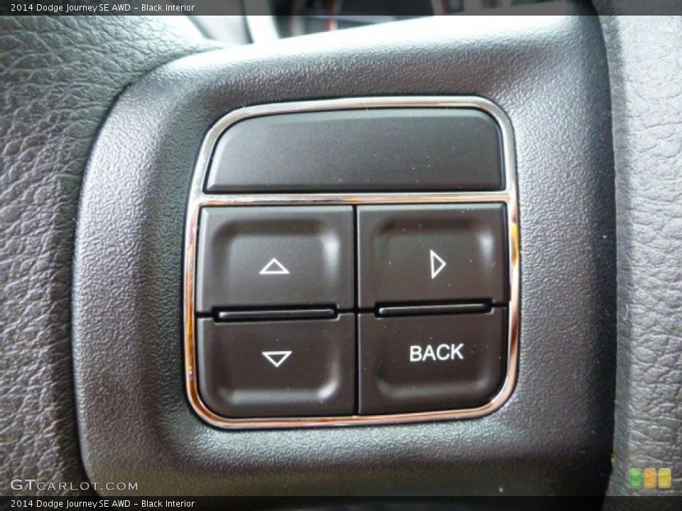 Black Interior Controls for the 2014 Dodge Journey SE AWD #93789704