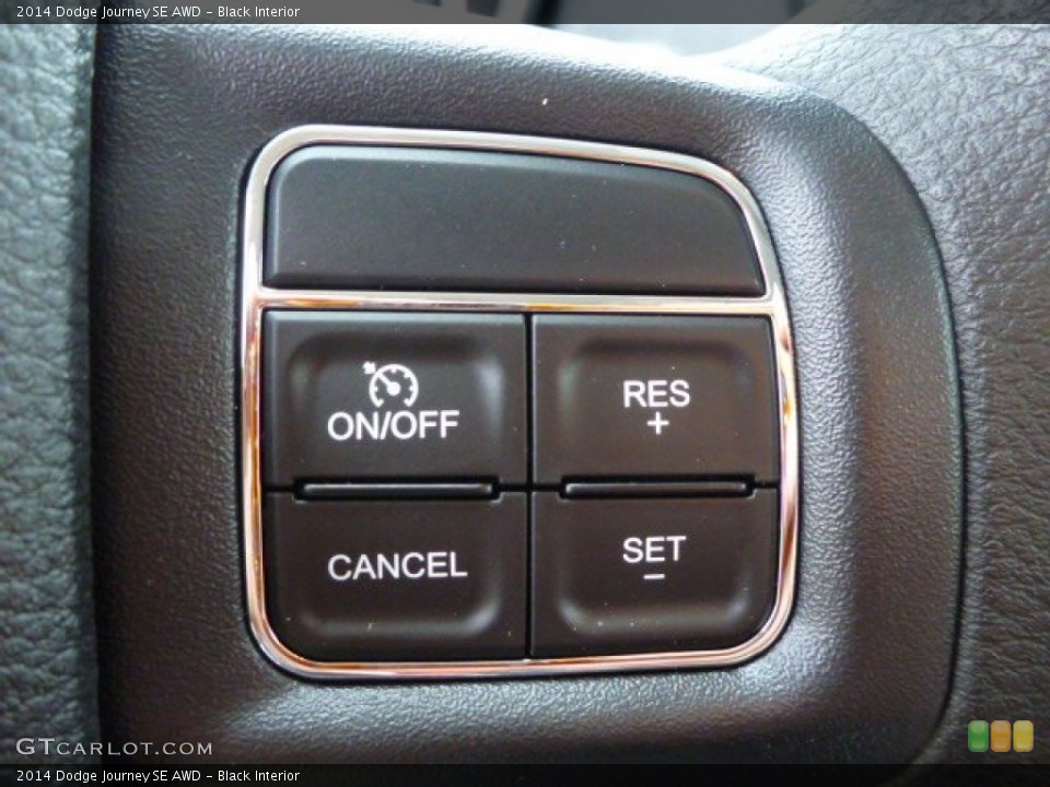 Black Interior Controls for the 2014 Dodge Journey SE AWD #93789716