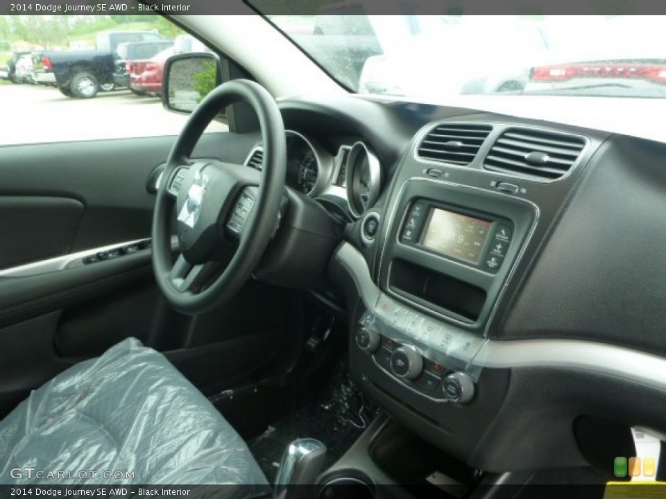 Black Interior Dashboard for the 2014 Dodge Journey SE AWD #93789764