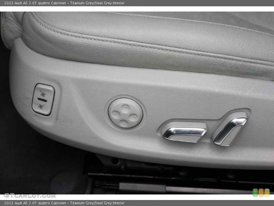 Titanium Grey/Steel Grey Interior Controls for the 2013 Audi A5 2.0T quattro Cabriolet #93806653