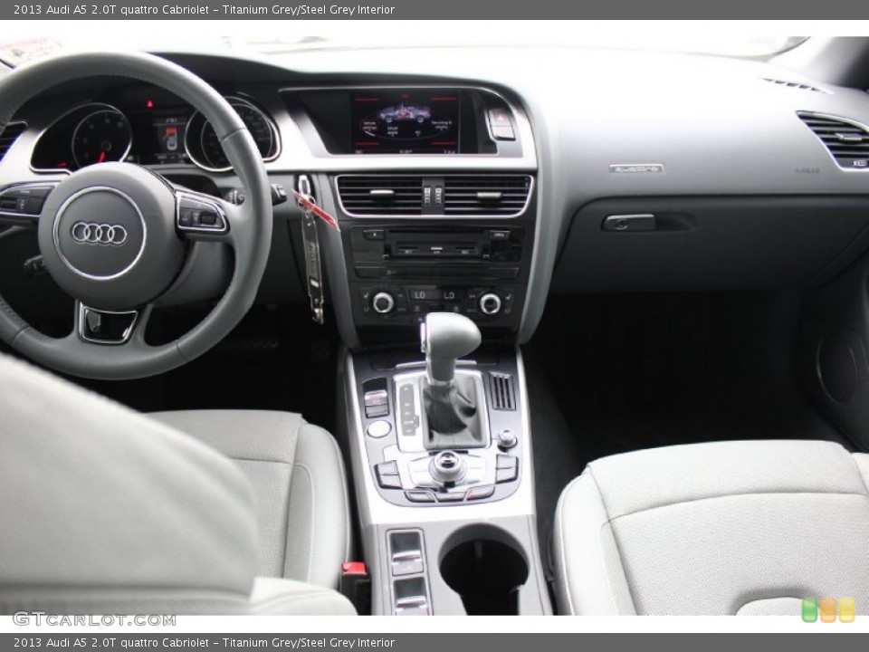 Titanium Grey/Steel Grey Interior Dashboard for the 2013 Audi A5 2.0T quattro Cabriolet #93807133