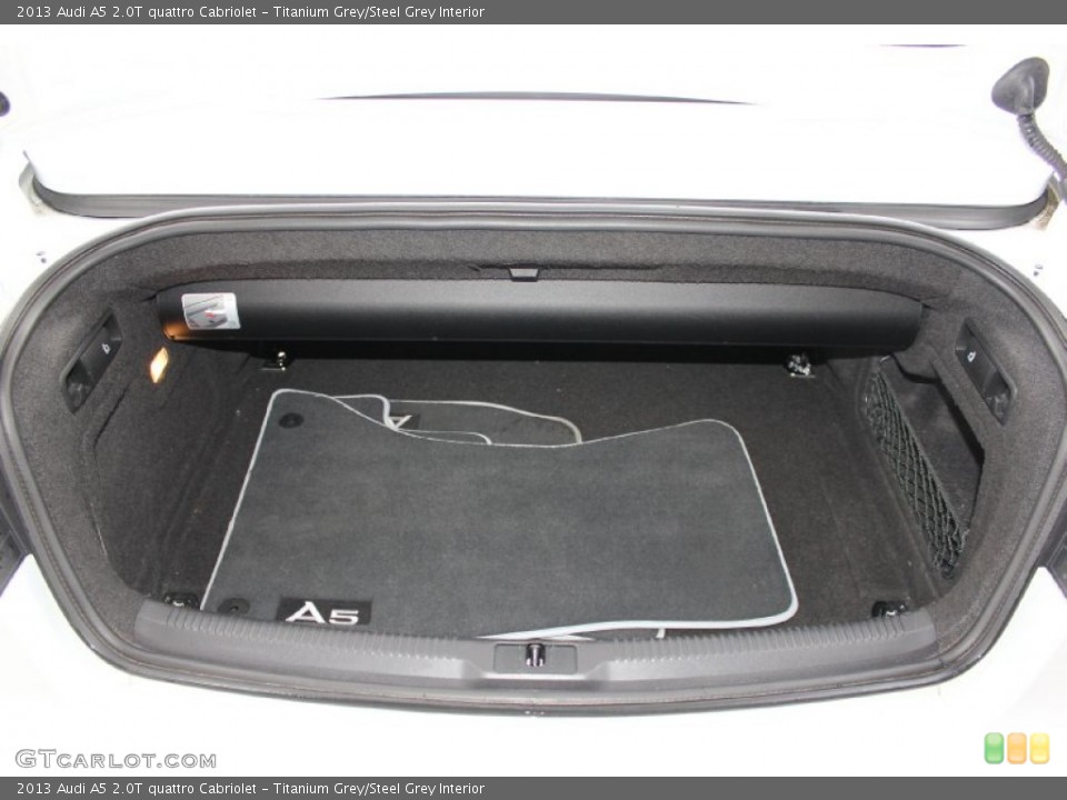 Titanium Grey/Steel Grey Interior Trunk for the 2013 Audi A5 2.0T quattro Cabriolet #93807178