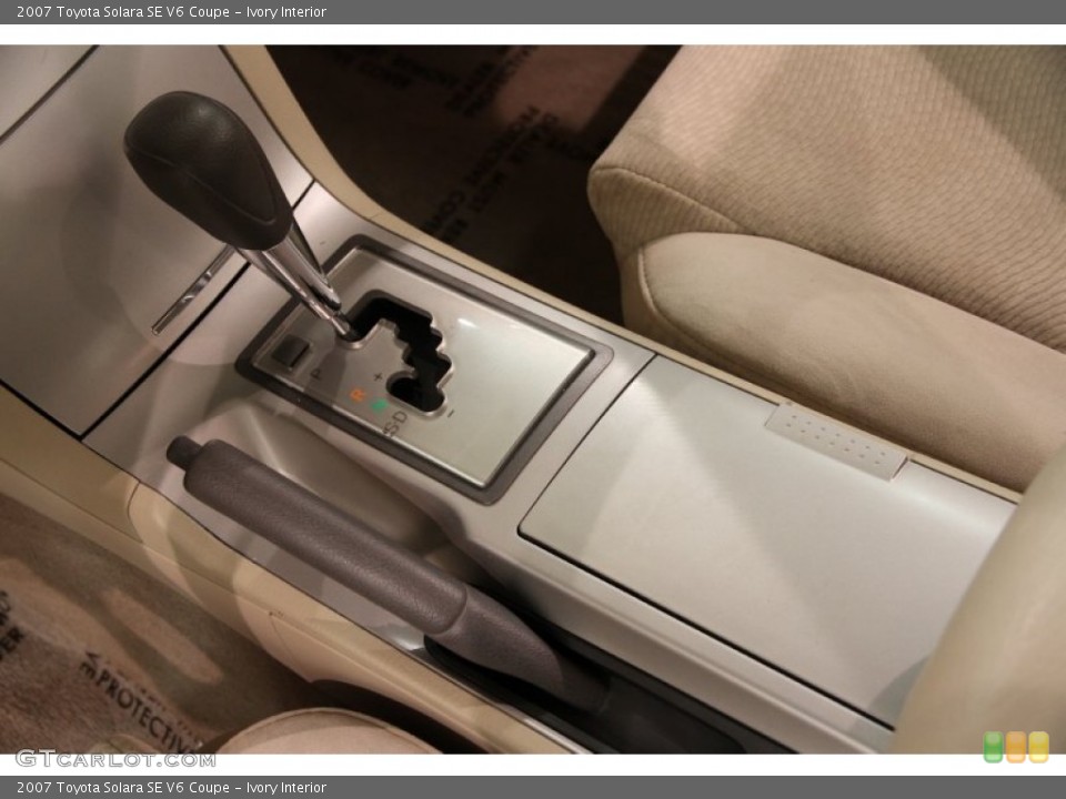 Ivory Interior Transmission for the 2007 Toyota Solara SE V6 Coupe #93808216