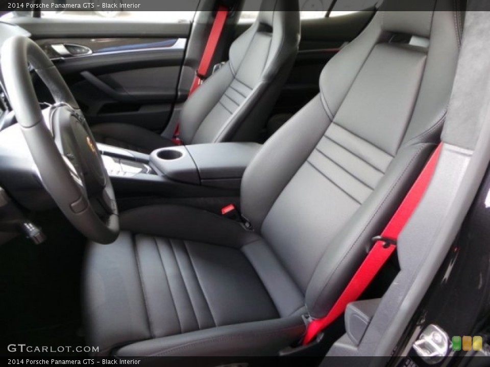 Black Interior Front Seat for the 2014 Porsche Panamera GTS #93809320